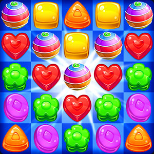 Yummi Cookie gameplay screenshot - similar to Monster Match