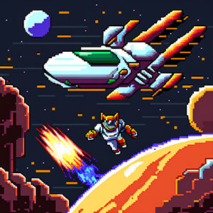 Galactians II gameplay screenshot - similar to spect