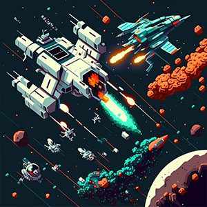Hyper Gunner gameplay screenshot - similar to Bubble Fight.io