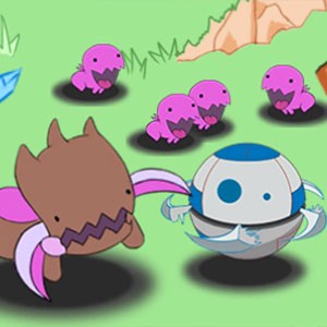 Star invasion gameplay screenshot - similar to Darts