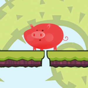 piggyjump gameplay screenshot - similar to Driver