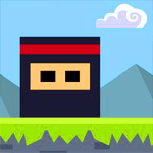 Ninja Block gameplay screenshot - similar to VirusAttack