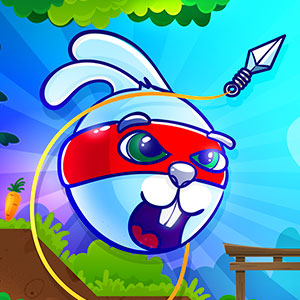 Rabbit Samurai gameplay screenshot - similar to Knights