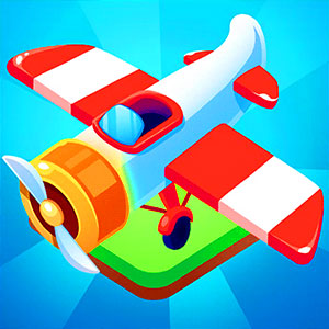 Plane Fight gameplay screenshot - similar to VirusAttack