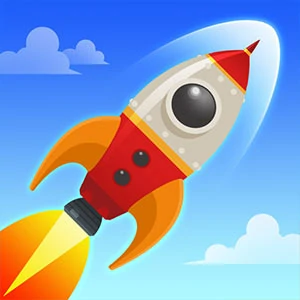 Missile Mania gameplay screenshot - similar to Pride Race